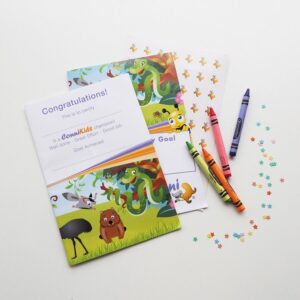 Toilet traininig kits for kids booklet and crayons